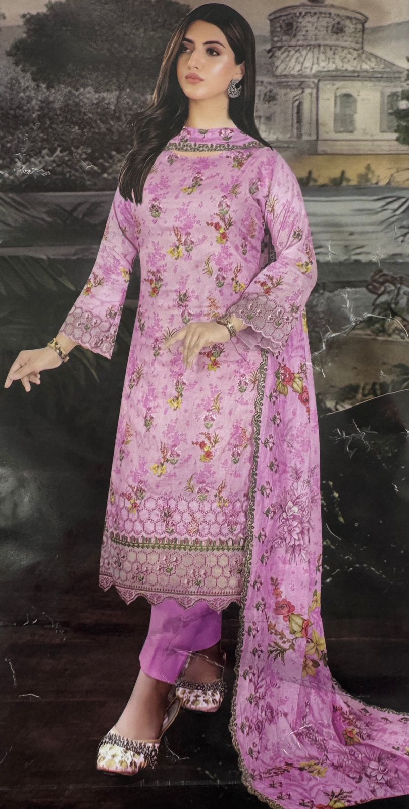 নুরা কটন থ্রি পিছ